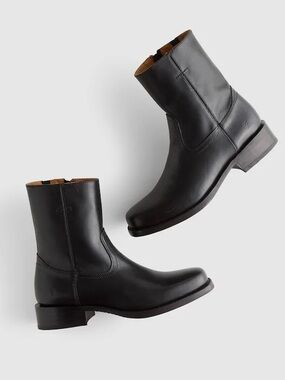 Frye Campus Inside Zip Boots in Black Size 11 B (M) NWOB $375 NY984